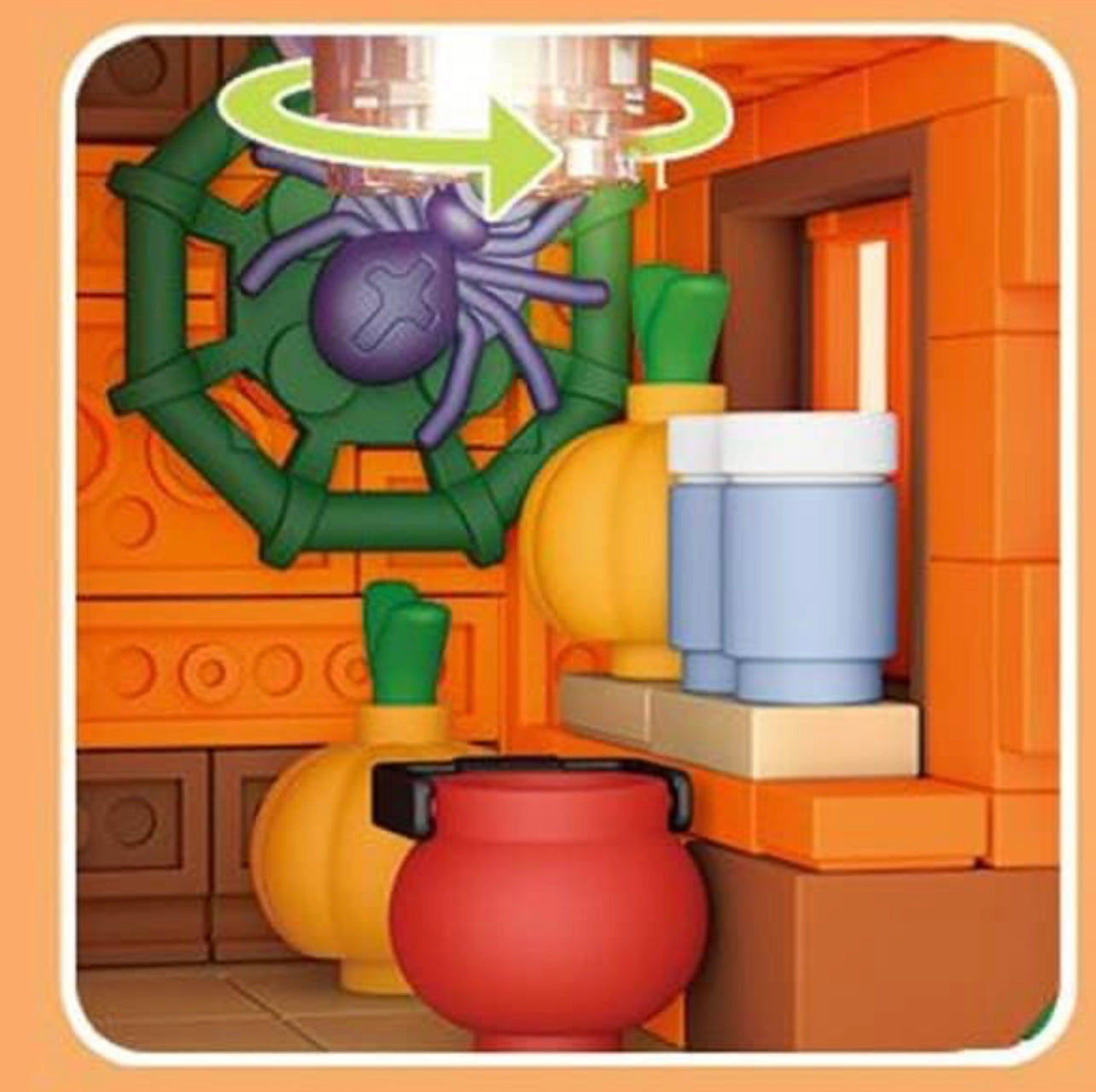 Halloween Pumpkin Shop Building Blocks| General Jim's Toys & Bricks | GJ-HP