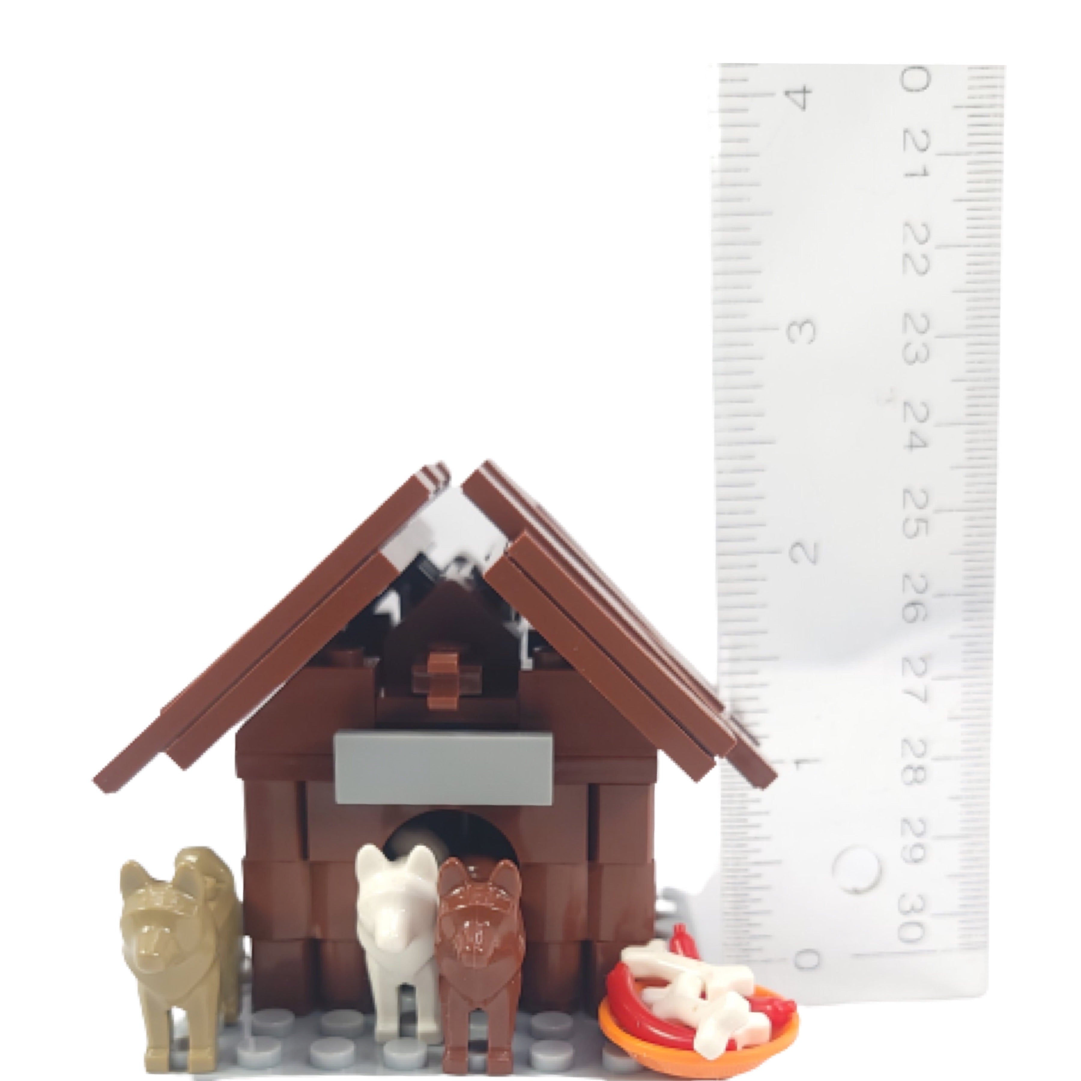 Double Decker Two Level Pets Cat & Dog House Building Block Set | General Jim's Toys