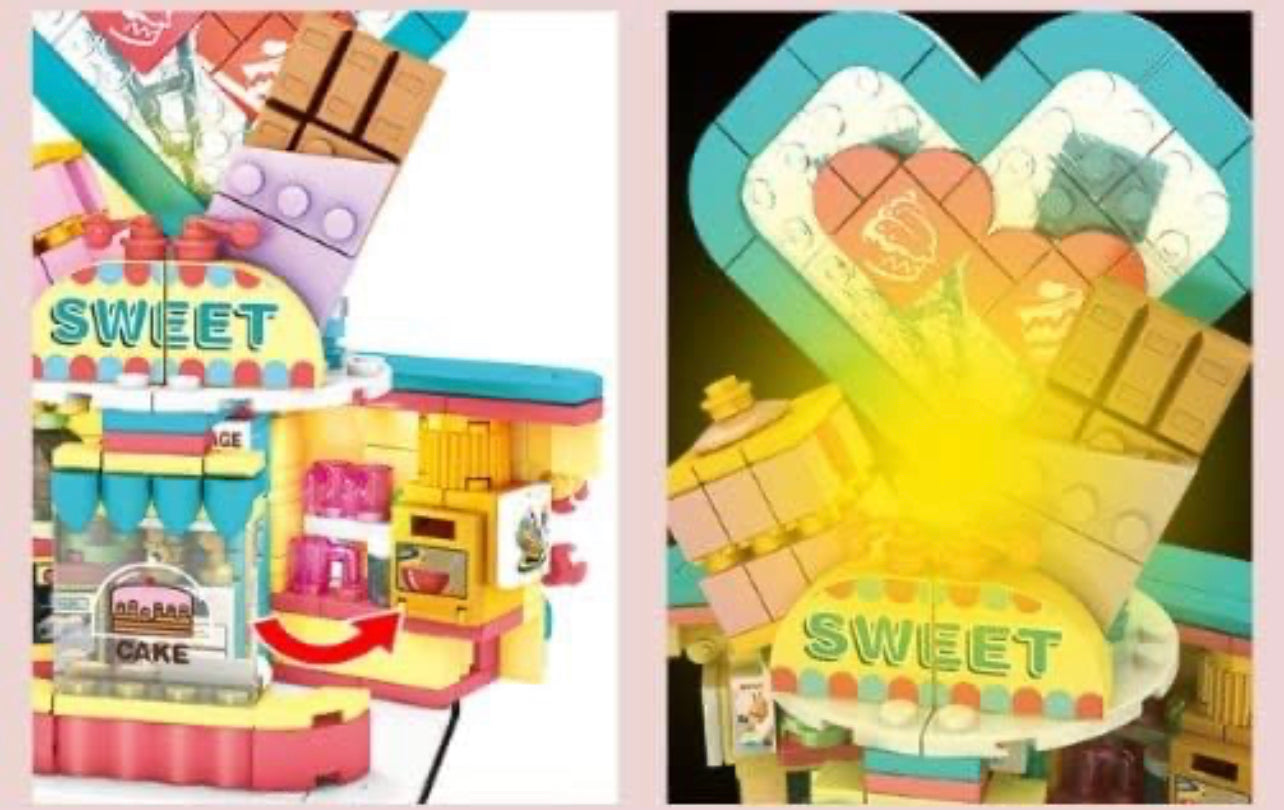 Sweet Shop Building Blocks Set | General Jim's Toys & Bricks | GJ-SS