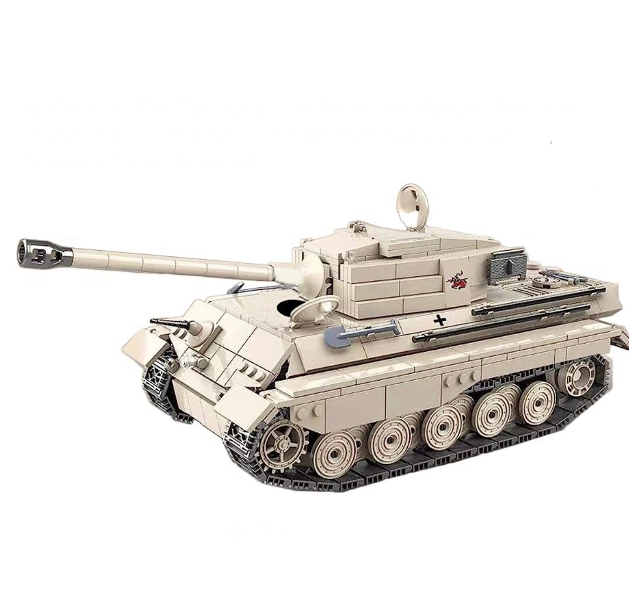 World War II German King Tiger Panzer VI Tank Building Blocks Set | General Jim's Toys & Bricks | GJ-GKTT