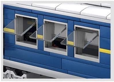 OPEN BOX City Series Power Blue Diesel Cargo Train Building Blocks Toy Bricks Set | General Jim's Toys