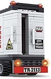 Open Box | Big Rig Tractor Trailer Truck Building Blocks Set