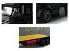 Open Box | Black Cargo Truck Building Bricks Set