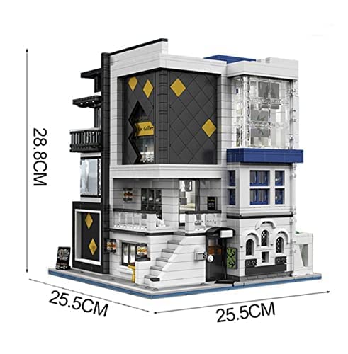 Modular Art Gallery Building Blocks Set | General Jim's Toys & Bricks | GJ-AG