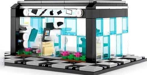 Urban Tech Store – 2-Story Modular Building Block Set | General Jim's Toys & Bricks | GJ-APL