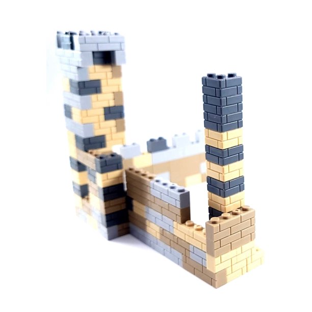 Military Battle Scene Wall Building Block Set | General Jim's Toys & Bricks | GJ-NBWB