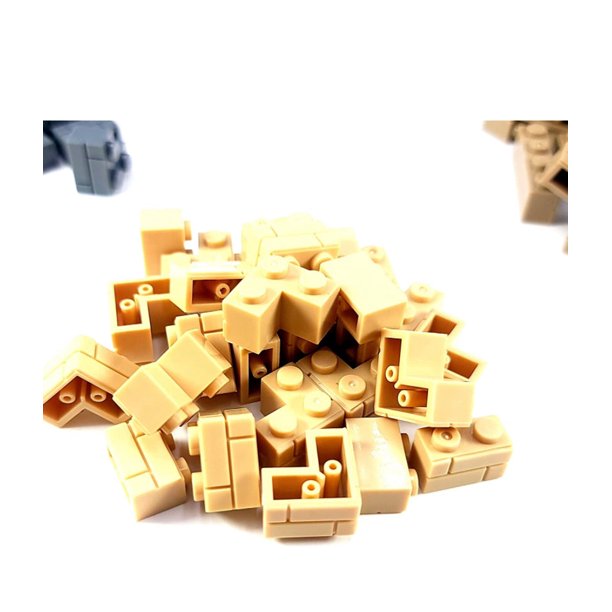 Military Battle Scene Wall Building Block Set | General Jim's Toys & Bricks | GJA-NBWB