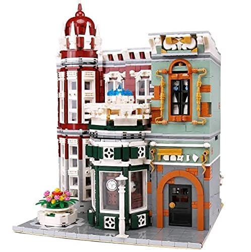 Streetview Vintage Antique Shop Building Blocks Toy Bricks Set General Jim's Toys Side