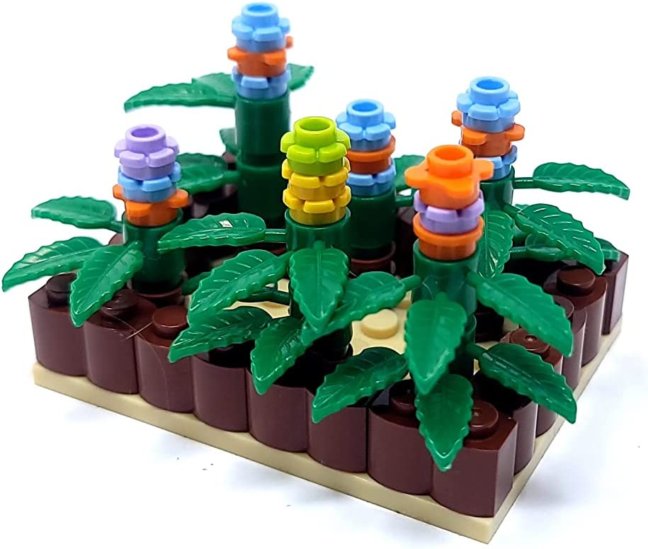 Vegetable Garden Plot Building Block Set | General Jim's Toys & Bricks | GJ-VGP