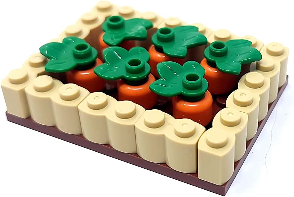 Vegetable Garden Plot Building Block Set | General Jim's Toys & Bricks | GJ-VGP