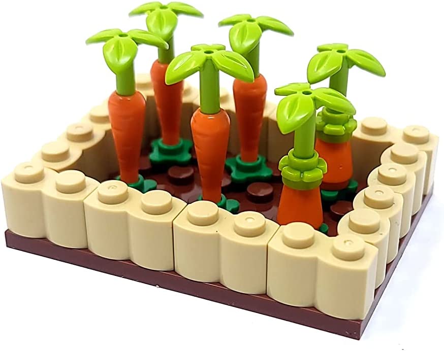 Vegetable Garden Plot Building Block Set | General Jim's Toys & Bricks | GJ-VGP