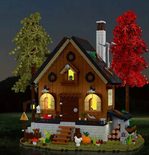 CUIT 3303 KIT DE LADRILLOS EN MINIATURA CHALET GRANDE DE 377