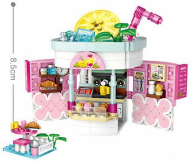 Dream Amusement Park Series – Drink & Treat Stand Mini Building Blocks Set | General Jim's Toys & Bricks | GJ-FDS