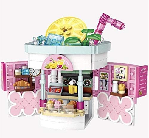 Dream Amusement Park Series – Drink & Treat Stand Mini Building Blocks Set | General Jim's Toys & Bricks | GJ-FDS