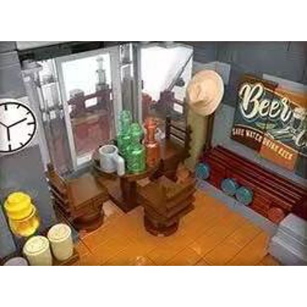 Harbortown Tavern Modular City Building Blocks Set | General Jim's Toys & Bricks | GJ-HT