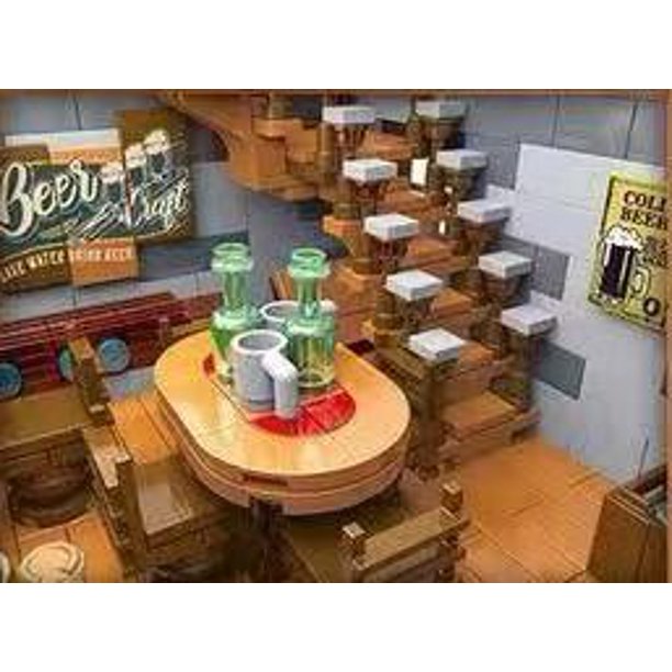 Harbortown Tavern Modular City Building Blocks Set | General Jim's Toys & Bricks | GJ-HT