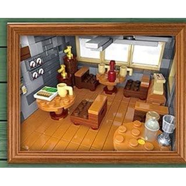 Harbortown Tavern Modular City Building Blocks Set | General Jim's Toys & Bricks | GJ-HT