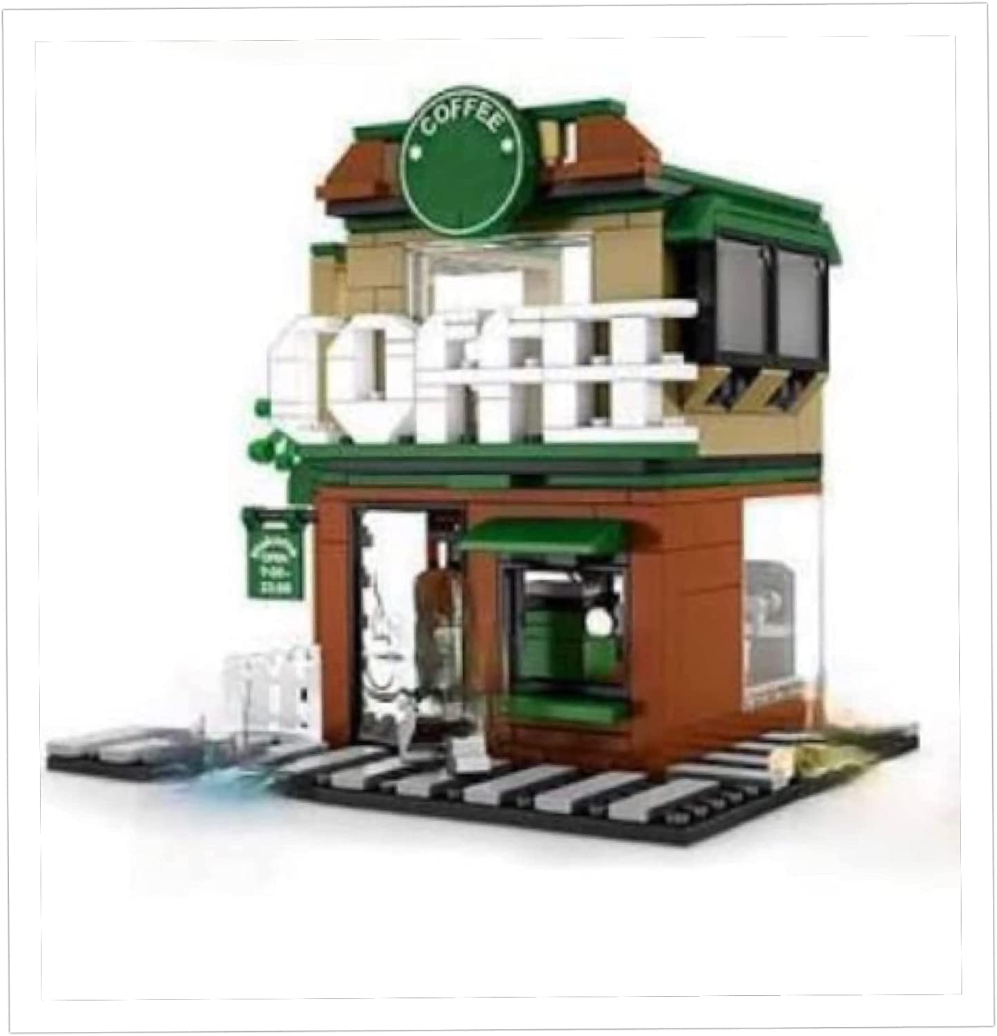 Open Box | Brew Star Café Coffee Shop Building Blocks Set