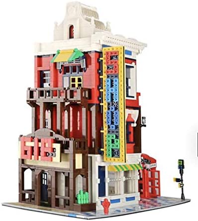 Open Box | City Corner Shop & Market Building Block Set