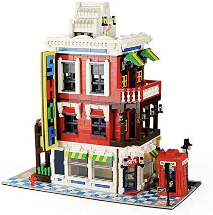 Open Box | City Corner Shop & Market Building Block Set