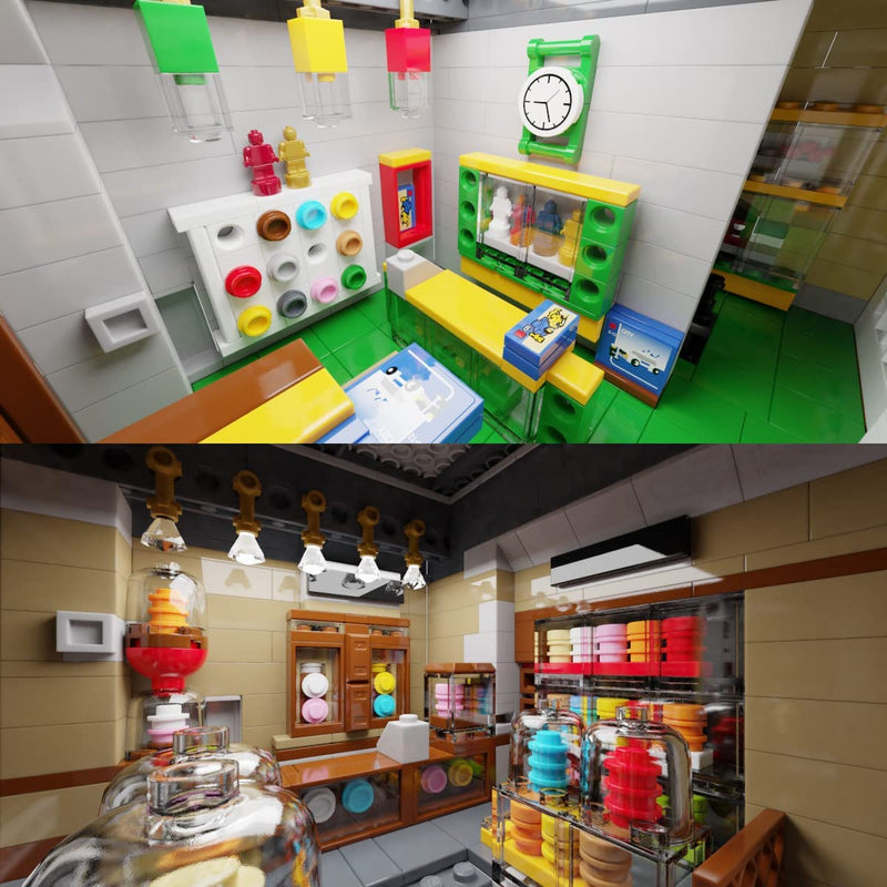 Toy Square Store Modular City Building Blocks Set | General Jim's Toys