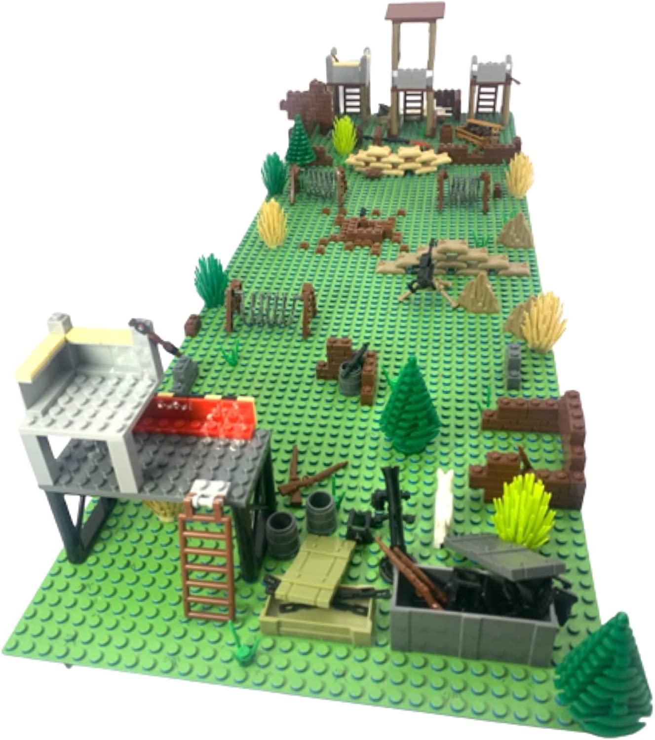 army zone セット Battle Scene 2 Building Blocks Set | General Jim's Toys & Bricks | GJ-
