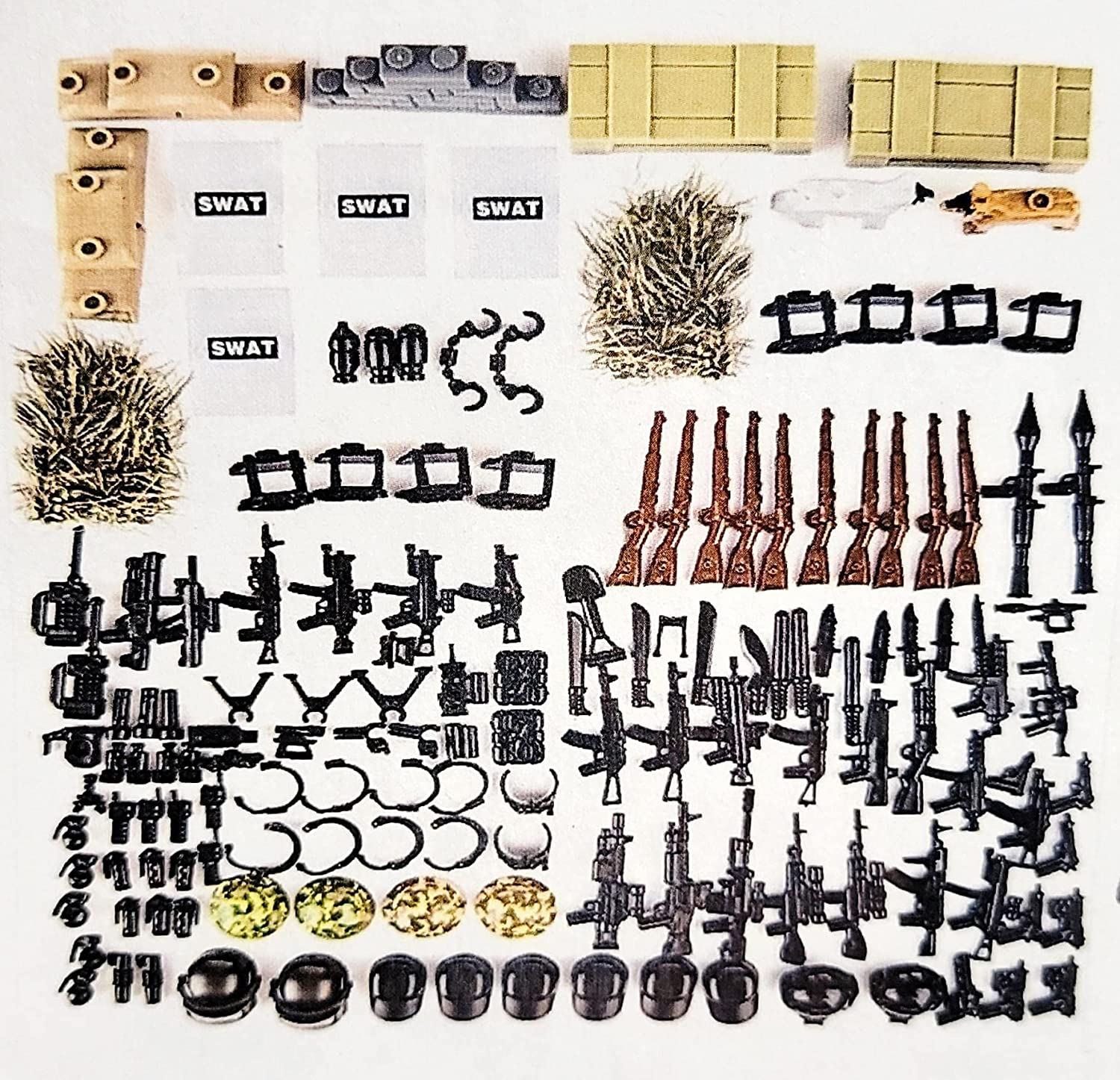 Battle Scene 2 Building Blocks Set | General Jim's Toys & Bricks | GJ-BS002