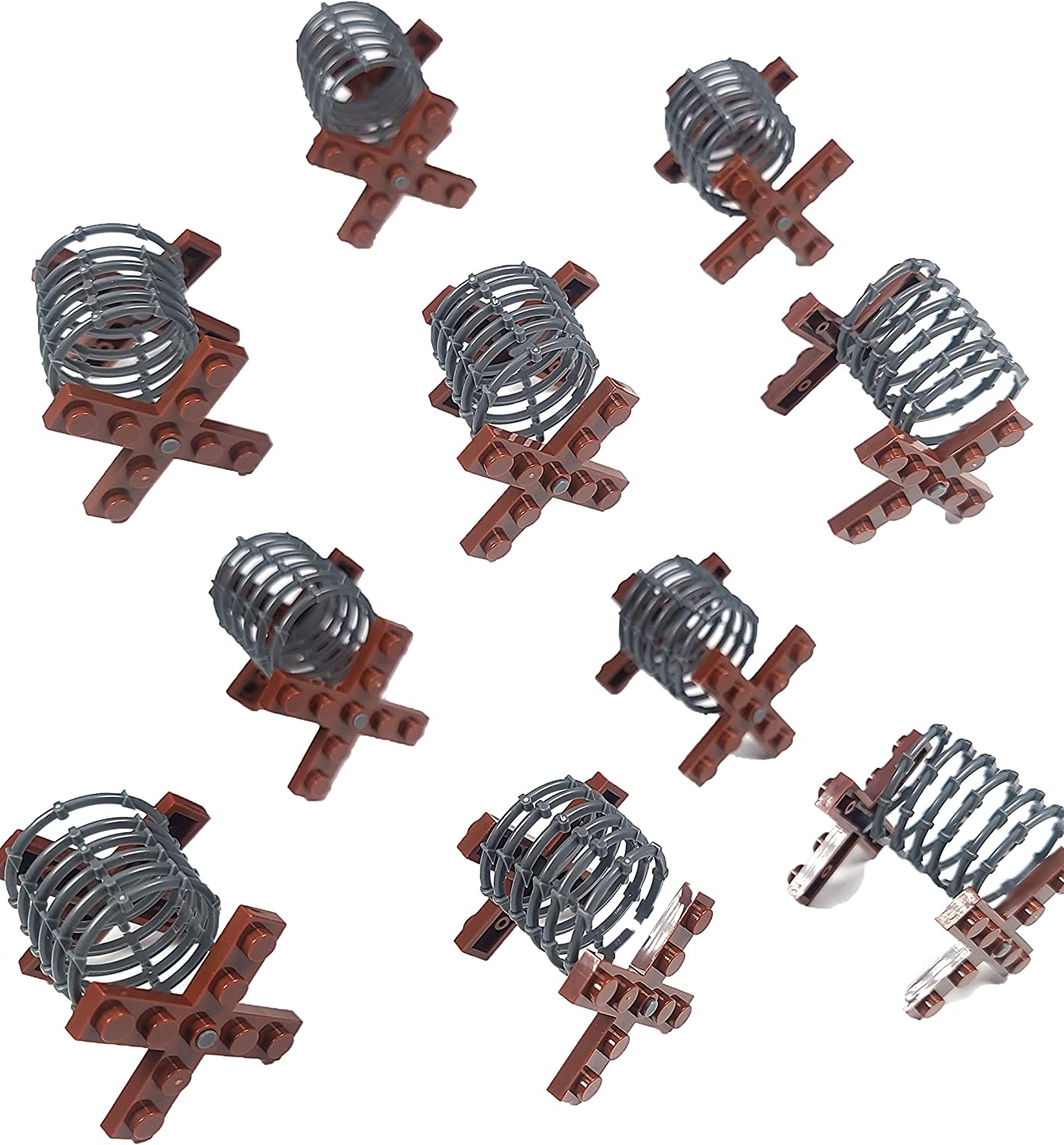 WWII Barbed Wire Defense Set – 50 Pieces | General Jim's Toys & Bricks | GJ-BWS10
