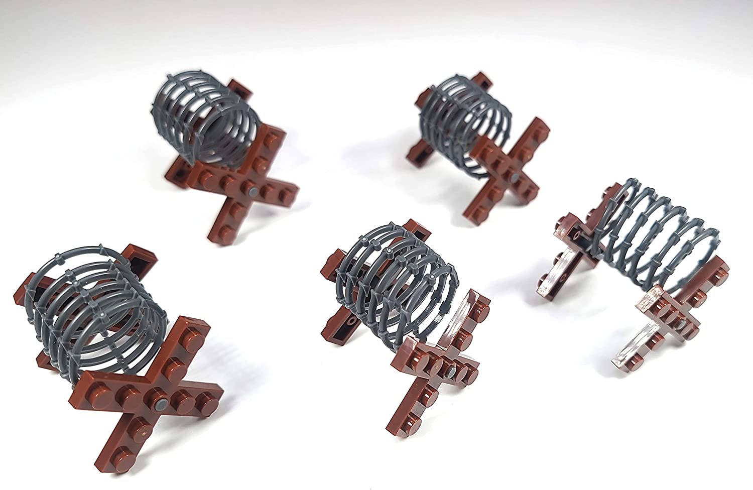 WWII Barbed Wire Defense Set – 50 Pieces | General Jim's Toys & Bricks | GJ-BWS10