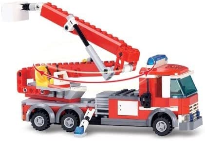 General Jim’s Multi-Vehicle Fire Station Building Block Set |General Jim's Toys & Bricks | GJ-FSWV