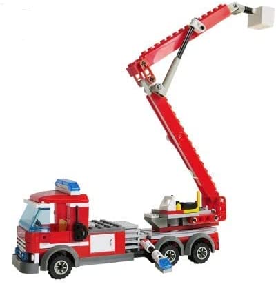 General Jim’s Multi-Vehicle Fire Station Building Block Set |General Jim's Toys & Bricks | GJ-FSWV