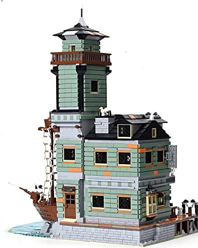 Harbortown Boat House Diner Building Blocks Set | General Jim’s Toys & Bricks | GJ-BHD