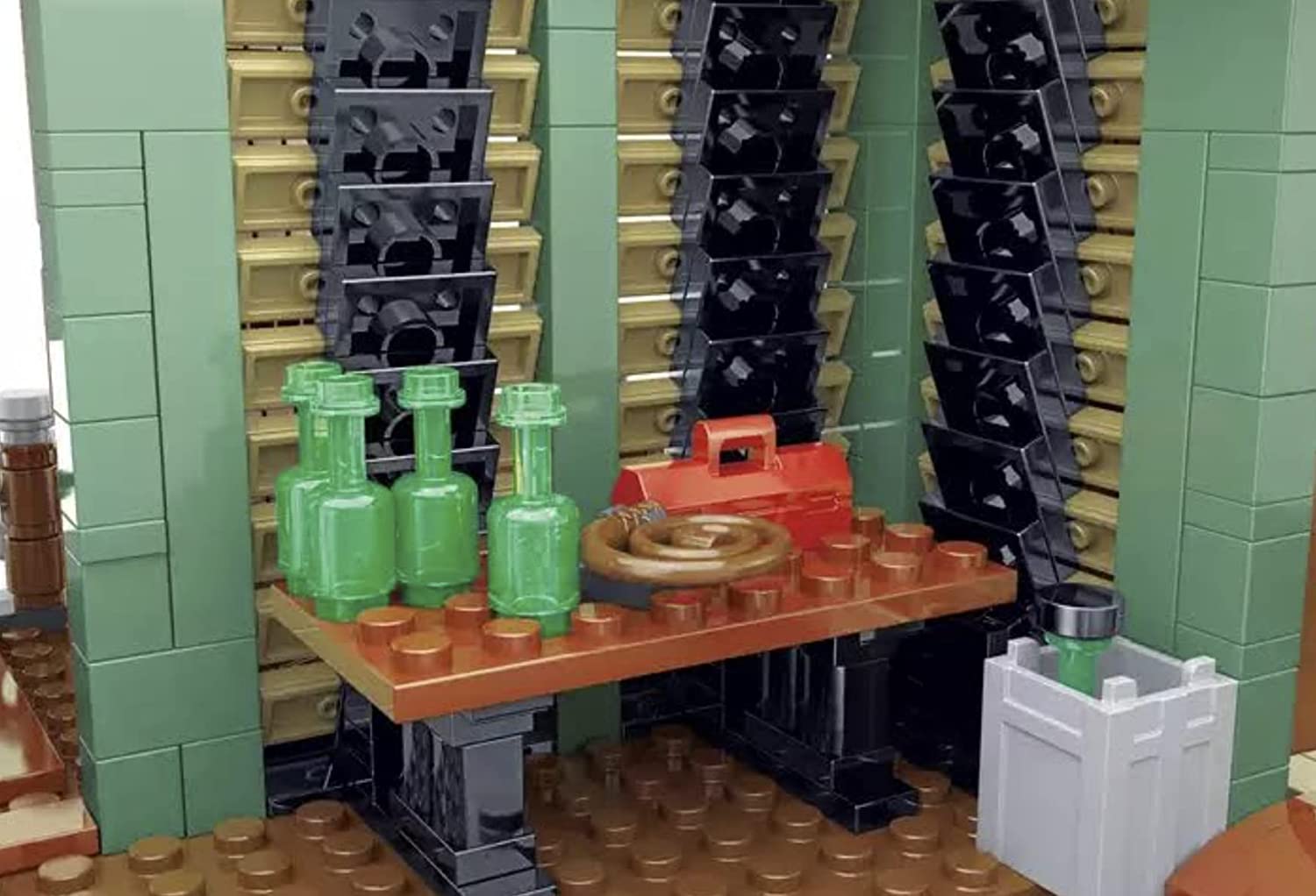 Harbortown Ship Repair Yard Building Block Set | General Jim’s Toys & Bricks | GJ-SRY