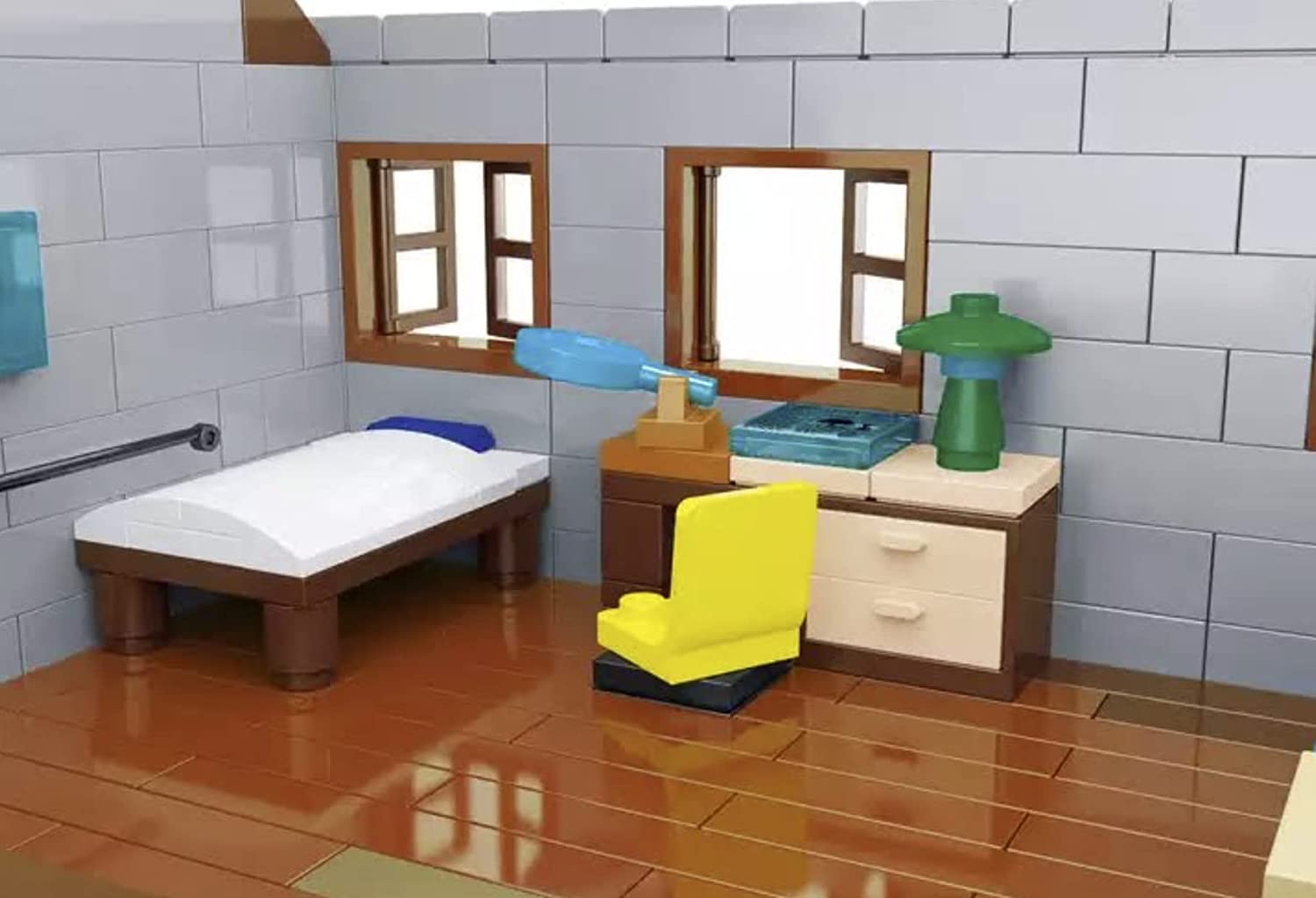 Harbortown Ship Repair Yard Building Block Set | General Jim’s Toys & Bricks | GJ-SRY