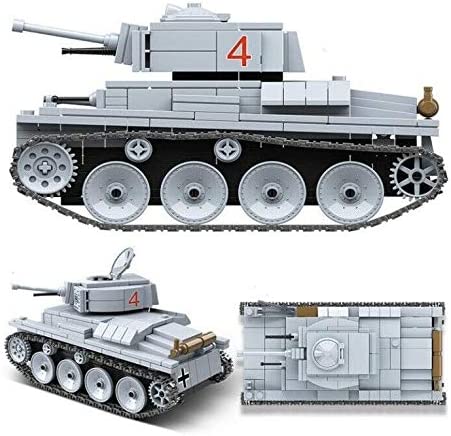 Open Box | WWII German LT-38 Panzer Light Tank Building Blocks Set
