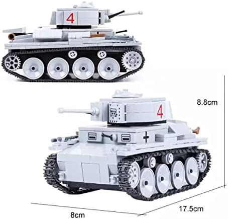 Open Box | WWII German LT-38 Panzer Light Tank Building Blocks Set