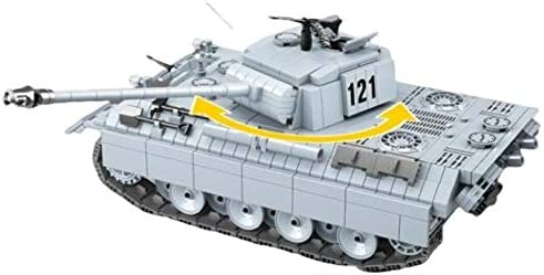 WW2 Panther 121 Building Block Tank Set Historical World War 2 German Tank Model Bricks Kit | General Jim’s Toys