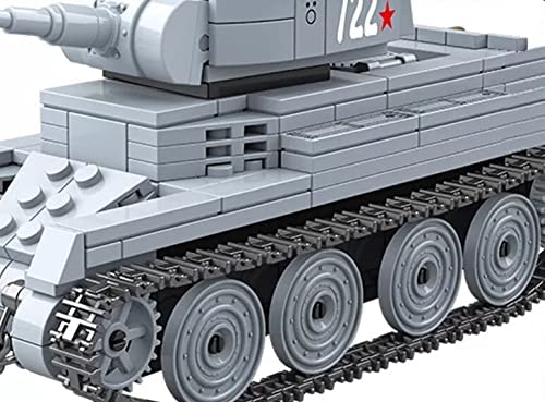 OPEN BOX BT-7 Calvary Russian Army Tank Building BlocksToy Bricks Set | General Jim's Toys