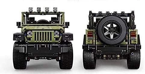 Off Road Vehicle Jeep Wrangler Building Blocks Toy Bricks Set | General Jim's Toys