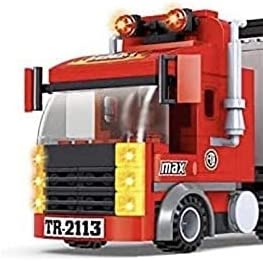 Big Rig Tractor Trailer Truck Building Blocks Set | General Jim's Toys & Bricks | GJ-KOT