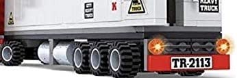 Big Rig Tractor Trailer Truck Building Blocks Set | General Jim's Toys & Bricks | GJ-KOT