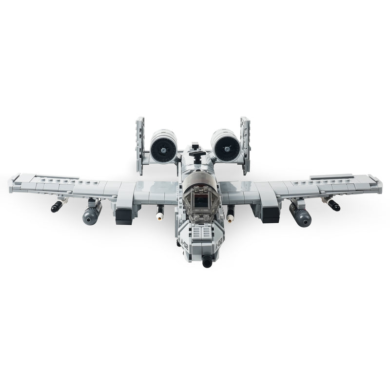 A-10 Fighter Thunderbolt Aircraft Plane Building Block Set | General Jim's Toys & Bricks | GJ-AA10
