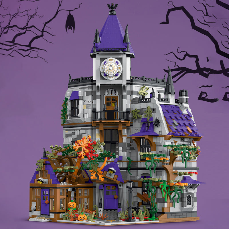 Haunted Manor Modular Building Block Set | General Jim's Toys & Bricks | GJ-HM