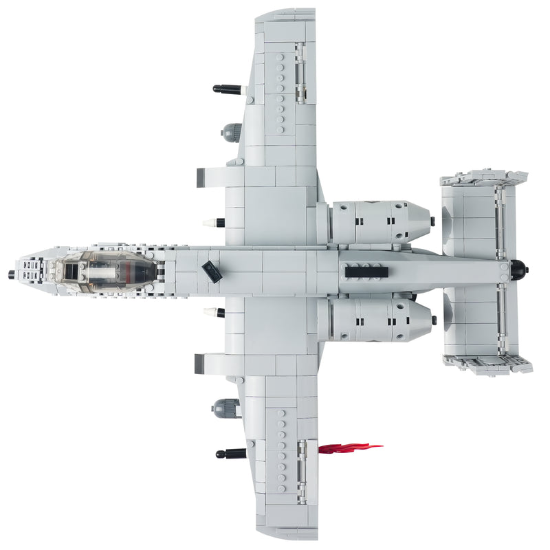 A-10 Fighter Thunderbolt Aircraft Plane Building Block Set | General Jim's Toys & Bricks | GJ-AA10