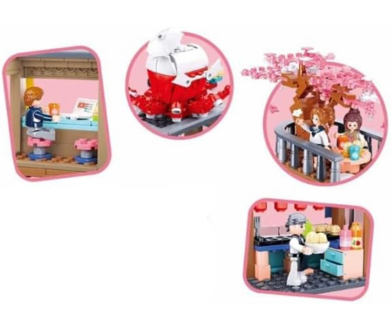 Open Box | Tako Yaki Store Building Blocks Set
