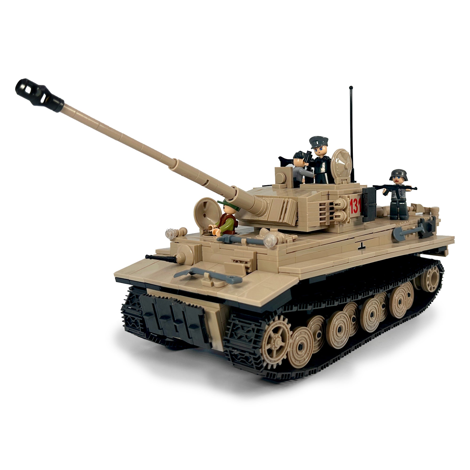 German Tiger Tank 131 Tank Building Blocks Set | General Jim's Toys & Bricks | GJ-GT131