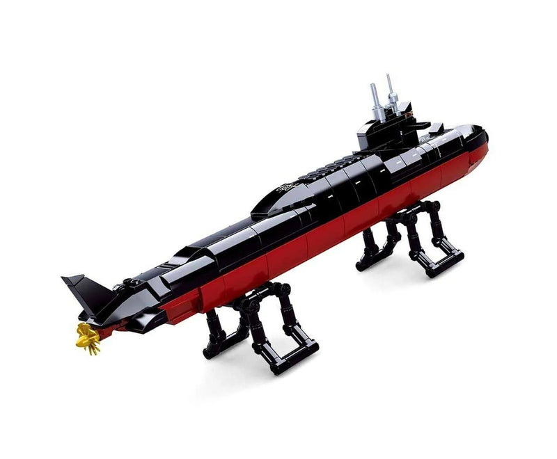 Nuclear Submarine - WW2 Type 094 Nuclear Submarine Navy Vessel Building Block Set - M38-B0703