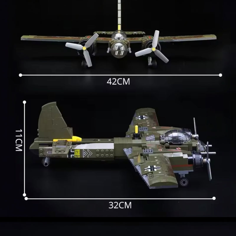 World War 2 Iron Empire Air Bomber JU-88 Plane