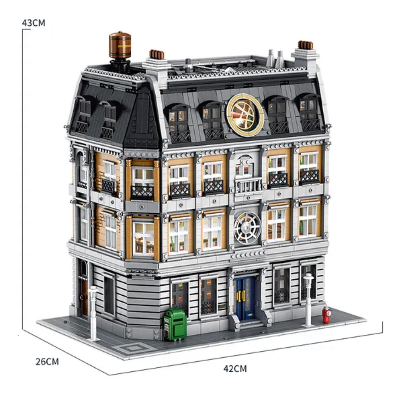 Magic Library Haunted Mansion – New York Sanctorum Sanctum Edition Building Block Set | General Jim's Toys & Bricks | GJ-SBWL