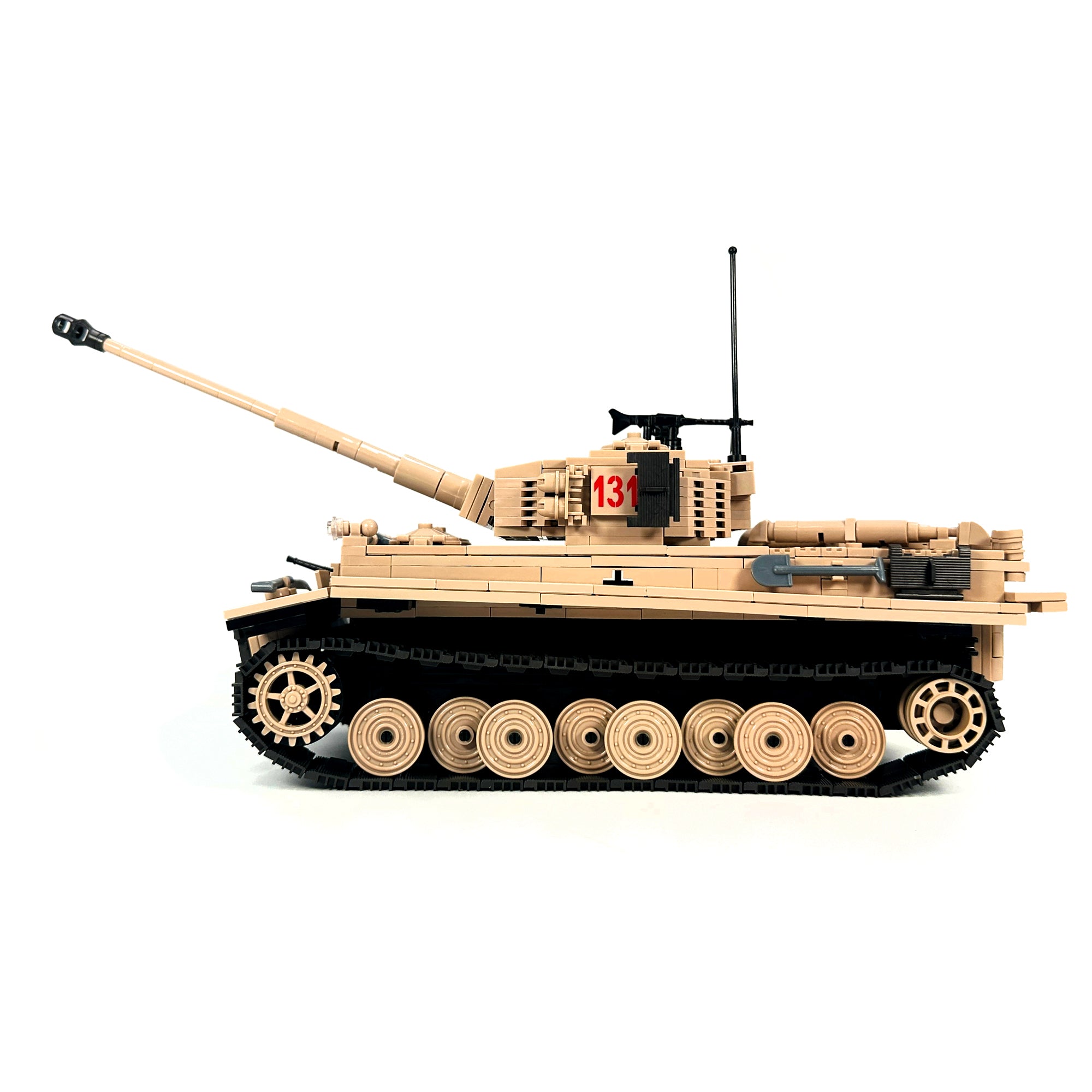 German Tiger Tank 131 Tank Building Blocks Set | General Jim's Toys & Bricks | GJ-GT131